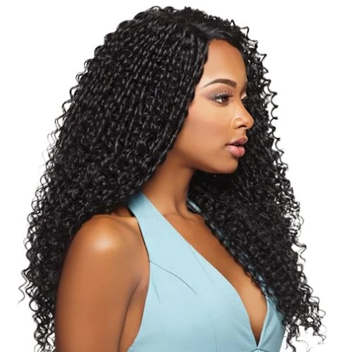 Outre Swiss Synthetic Lace L Parting Lace Front Wig - DOMINIQUE 2 Outre Swiss Synthetic Lace L Parting Lace Front Wig - DOMINIQUE - Image 2