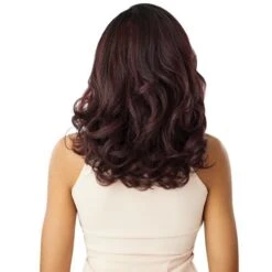 Outre Synthetic Lace Front Wig - NEESHA 205 7 Outre Synthetic Lace Front Wig - NEESHA 205 -Outre 205 back min