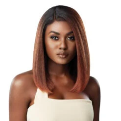 OUTRE Synthetic Melted Hairline HD Lace Front Wig - Breanne