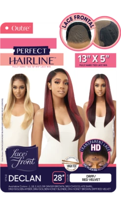 OUTRE Perfect Hairline Synthetic HD Lace Wig - DECLAN -Outre HT Perfect Hairline 13x5 Declan 76747.1666373754