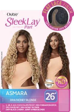 OUTRE SleekLay Synthetic Part Lace Front Wig - ASMARA -Outre HT QL Sleeklay Part Asmara 78307.1650052716