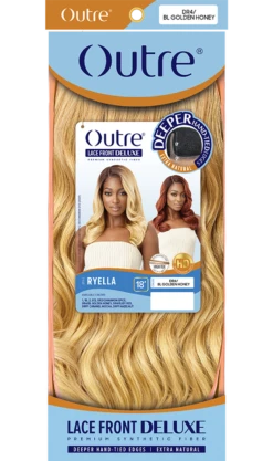 OUTRE Premium Synthetic HD Lace Front Deluxe Wig - RYELLA -Outre PKG Outre Lacefront Deluxe Ryella 02854.1670611307