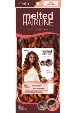 OUTRE Synthetic Melted Hairline HD Lace Front Wig - ALONDRA -Outre PKG QLMHALO ALONDRA 75772.1627324789