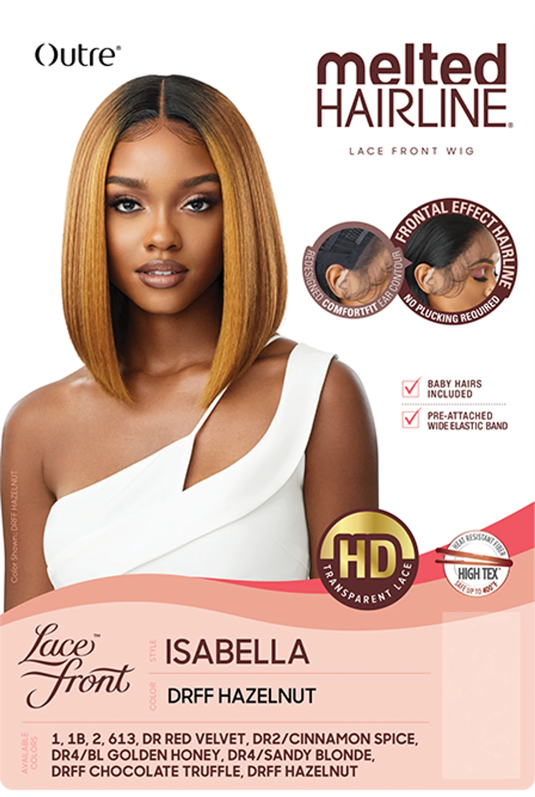 OUTRE Melted Hairline Synthetic HD Lace Front Wig - ISABELLA 6 OUTRE Melted Hairline Synthetic HD Lace Front Wig - ISABELLA - Image 6