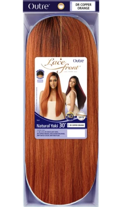 OUTRE HD Transparent Lace Front Wig - NATURAL YAKI 30" -Outre PKG QLNYK30 Natural Yaki 30 71306.1671131190