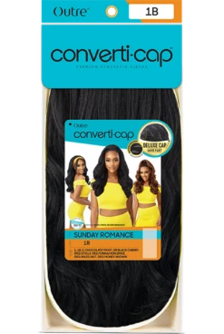 OUTRE Converti Cap Premium Synthetic Wig - SUNDAY ROMANCE -Outre PKG QVOSN Sunday Romance 99257.1627505341