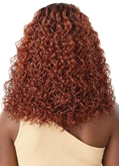 OUTRE HD Lace Front Deluxe Wig - Lilian -Outre QL Deluxe Lilian DR2 Cinnamon Spice Back 44912.1675962059
