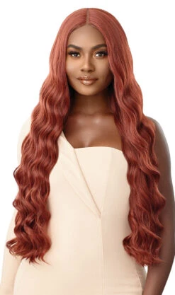 OUTRE Premium Synthetic HD Swiss Lace Front Wig - ARLENA 30"