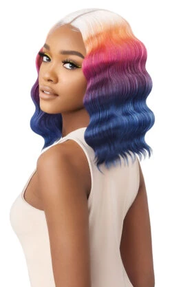 OUTRE Colorbomb Synthetic Lace Front Wig - GEMINI 12 OUTRE Colorbomb Synthetic Lace Front Wig - GEMINI -Outre QLCBGEM Gemini 3CR Alaskan Sunset Main B 69292.1634494675