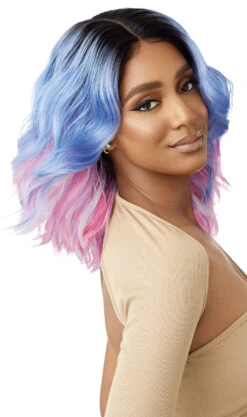 OUTRE Colorbomb Synthetic Lace Front Wig - MARINA -Outre QLCB Marina DR UL Fairy Floss Main C 29560.1675372924
