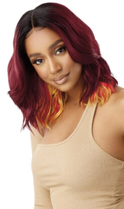 OUTRE Colorbomb Synthetic Lace Front Wig - MARINA -Outre QLCB Marina DR UL Phoenix Sun Sub A 36819.1675372923