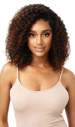 OUTRE Synthetic Melted Hairline Lace Front Wig - CEIDY