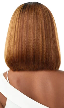 OUTRE Melted Hairline Synthetic HD Lace Front Wig - ISABELLA 8 OUTRE Melted Hairline Synthetic HD Lace Front Wig - ISABELLA -Outre QLMHISA Isabella DRFF Hazelnut Back 98038.1628545707