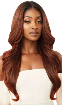 OUTRE Synthetic Melted Hairline Lace Front Wig - SERAPHINE
