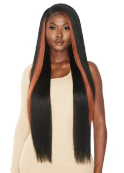 OUTRE Melted Hairline Synthetic HD Lace Front Wig - Makeida