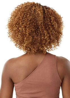 OUTRE Melted Hairline Synthetic HD Lace Front Wig - Nioka -Outre QLMH Nioka DRF2 Auburn Spice Back 75023.1675712227