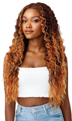 OUTRE Perfect Hairline Synthetic 13" X 6" Faux Scalp Lace Front Wig - CHEYENNE