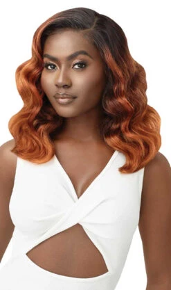 OUTRE Perfect Hairline Synthetic 13x6 HD Lace Front Wig - GELORA -Outre QLPHLGEL Gelora 3DRFF Cajun Spice Sub A 20558.1661021089