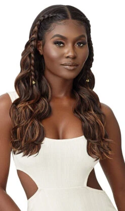 OUTRE Perfect Hairline Synthetic HD Lace Wig- FREYA -Outre QLPH Freya DRST Maple Brown Sub B 43444.1650048656
