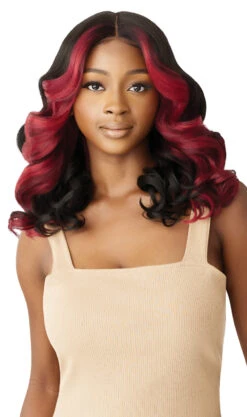 OUTRE HD Transparent Lace Front Wig - SHANA -Outre QLSHN SHANA Main 38371.1673031590