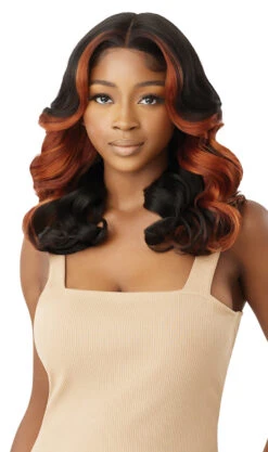 OUTRE HD Transparent Lace Front Wig - SHANA