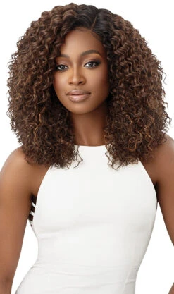 OUTRE Synthetic SleekLay Part Lace Front Wig - ZAYLEE