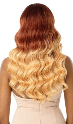 OUTRE HD Transparent Lace Front Wig - TENALIE -Outre QLTEN Tenalie 3DR Ginger Honey Melt Back 12427.1663002218