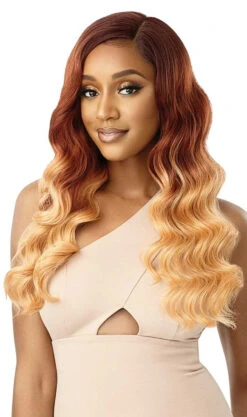 OUTRE HD Transparent Lace Front Wig - TENALIE