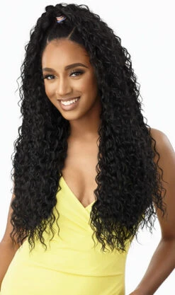 OUTRE Converti Cap Premium Synthetic Wig (Wet & Wavy) - KISSED BY MIST