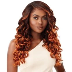 Outre Synthetic Melted Hairline Lace Front Wig- Alondra