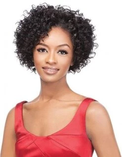 Outre Velvet 100% Remi Human Hair ANGEL CURL Weave 3 Pcs (Short Series)