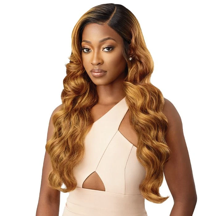 Outre Synthetic Melted Hairline Deluxe Wide HD Lace Front Wig ARIES 2 Outre Synthetic Melted Hairline Deluxe Wide HD Lace Front Wig ARIES - Image 2