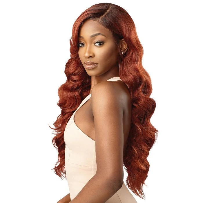 Outre Synthetic Melted Hairline Deluxe Wide HD Lace Front Wig ARIES 3 Outre Synthetic Melted Hairline Deluxe Wide HD Lace Front Wig ARIES - Image 3