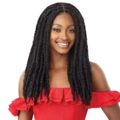 Outre Synthetic 4x4 Lace Front Wig Butterfly Locs 22"