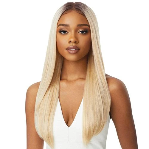 Outre Synthetic Sleek Lay Part Lace Front Wig - CHANELLE 1 Outre Synthetic Sleek Lay Part Lace Front Wig - CHANELLE