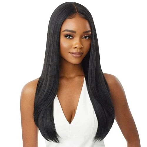 Outre Synthetic Sleek Lay Part Lace Front Wig - CHANELLE 2 Outre Synthetic Sleek Lay Part Lace Front Wig - CHANELLE - Image 2