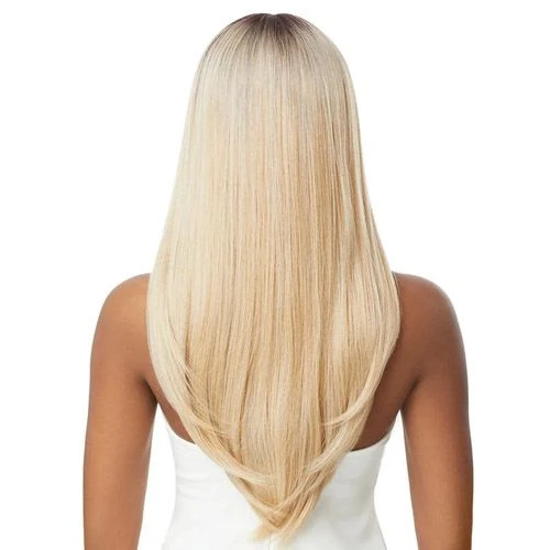 Outre Synthetic Sleek Lay Part Lace Front Wig - CHANELLE 4 Outre Synthetic Sleek Lay Part Lace Front Wig - CHANELLE - Image 4