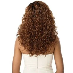 Outre Quick Weave Synthetic Half Wig DONDRIA -Outre dondria back min