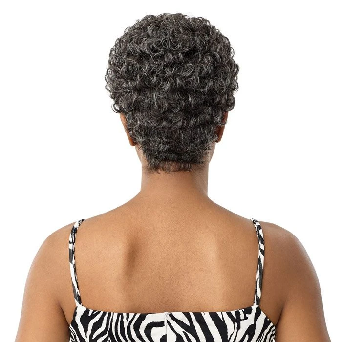 Outre Fab & Fly Gray Glamour 100% Human Hair Wig - HH-DINA 4 Outre Fab & Fly Gray Glamour 100% Human Hair Wig - HH-DINA - Image 4
