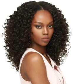Outre Bundle Babe 100% Unprocessed Human Hair Weave DEEP 10-22 Inch (1 Pack Solution)