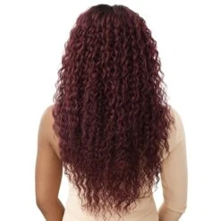 Outre Purple Pack Brazilian Boutique Human Hair Blend Weave - VIRGIN LOOSE DEEP 4PCS (18/20/22 Inch + 4 Inch Lace Closure) -Outre hwpbvl182022 3