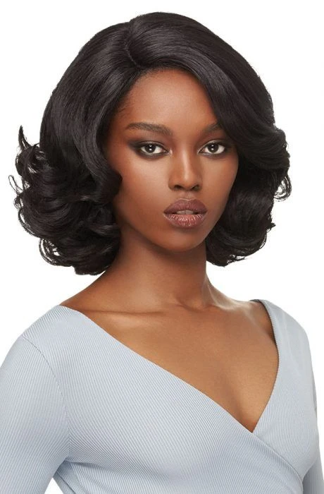 Outre Synthetic Swiss Lace L Parting Lace Front Wig - JAYLA 1 Outre Synthetic Swiss Lace L Parting Lace Front Wig - JAYLA