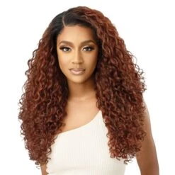 Outre 100% Human Hair Blend 13x6 HD 360 Lace Frontal Wig - TASIRA