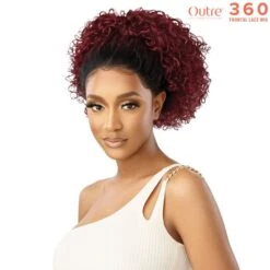 Outre -Outre outre 100 human hair blend 13x6 hd 360 lace frontal wig tasira 2