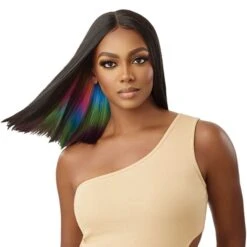 Outre Color Bomb Synthetic HD Lace Front Wig - KIMIA