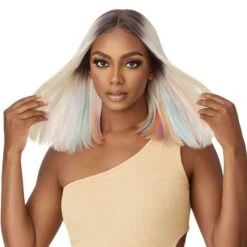 Outre Color Bomb Synthetic HD Lace Front Wig - KIMIA -Outre outre color bomb kimia 3