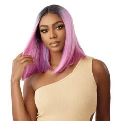 Outre Color Bomb Synthetic HD Lace Front Wig - KIMIA -Outre outre color bomb kimia 5