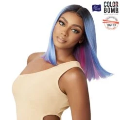 Outre Color Bomb Synthetic HD Lace Front Wig - KIMIA -Outre outre color bomb kimia 6