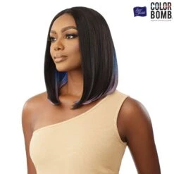 Outre Color Bomb Synthetic HD Lace Front Wig - KIMIA -Outre outre color bomb kimia 8