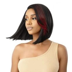 Outre Color Bomb Synthetic HD Lace Front Wig - SAVINA -Outre outre color bomb synthetic hd lace front wig savina 5 1
